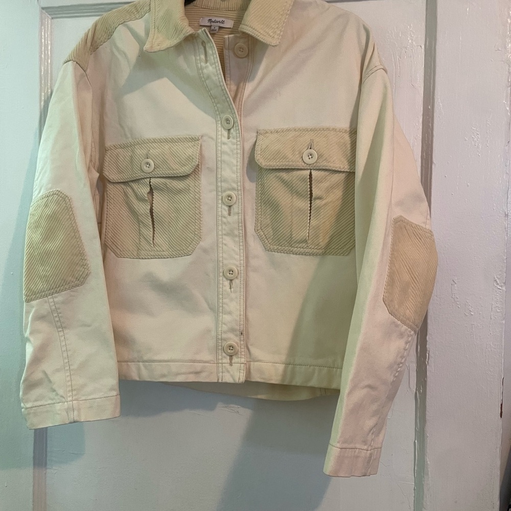 Madewell Chino Boxy Shirt Jacket - Picture 7 of 9